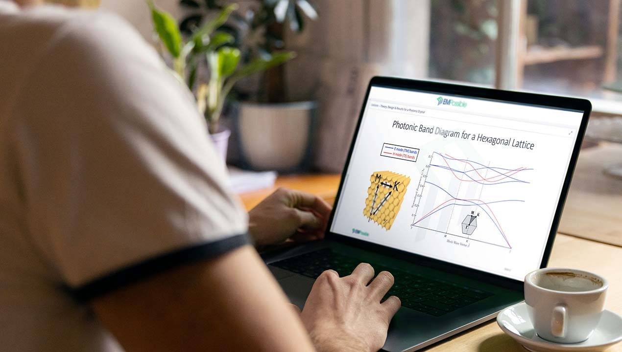 Student viewing EMPossible Course